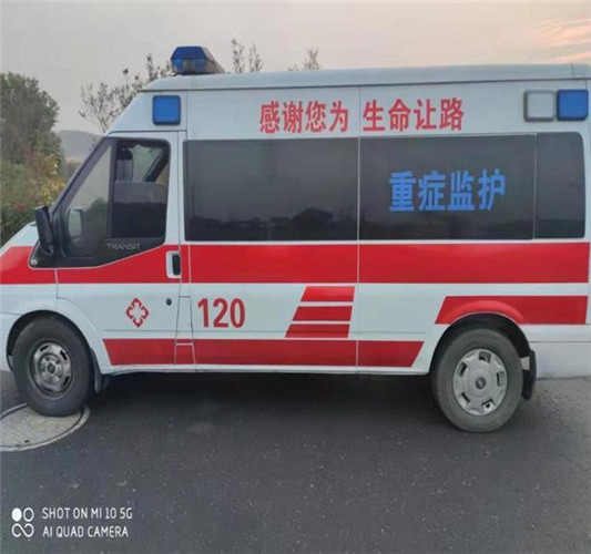 民勤救护车出租服务案例3